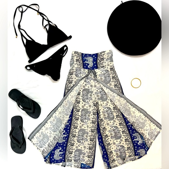 Boutique Style ~ Wide Leg Pants - Picture 4 of 5